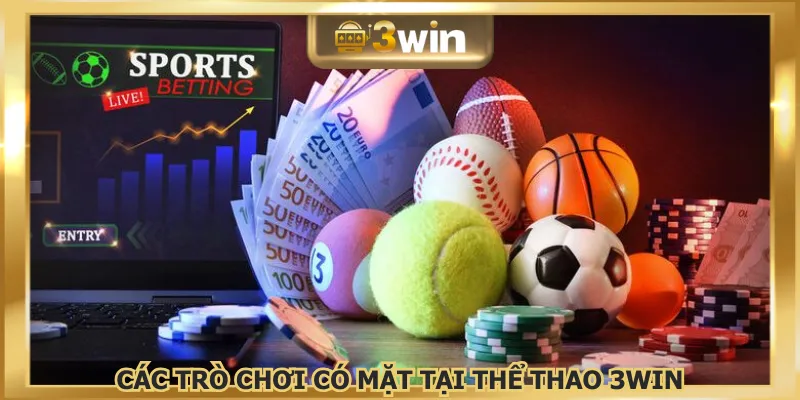 Thể thao 3WIN với nhiều bộ môn quen thuộc hiện nay